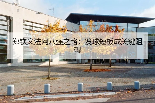 郑钦文法网八强之路：发球短板成关键阻碍